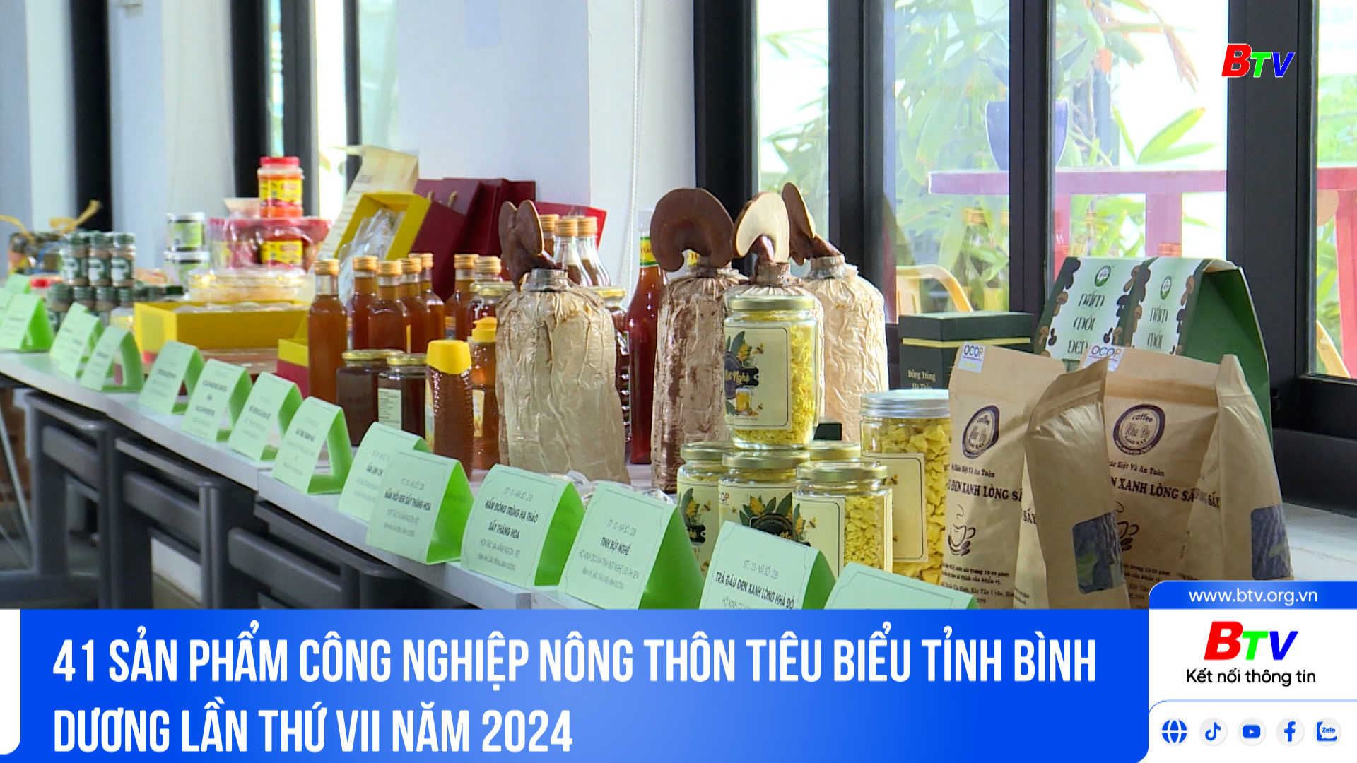 41 sản phẩm công nghiệp nông thôn tiêu biểu tỉnh Bình Dương Lần thứ VII năm 2024